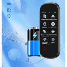 Translator ai translator, 139 languages, two-way translation, black