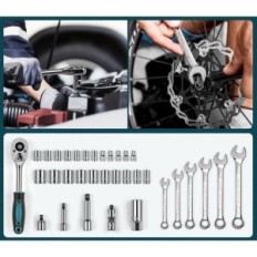 Sundpey Toolkit bestående av 379 element i en resväska med en låda