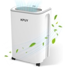 Luft avfuktare KPUY 12 L, fuktighetsdisplay, timer 24, vit