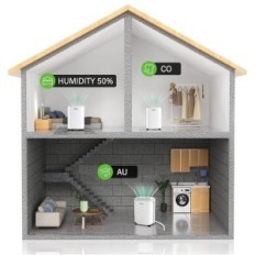 Air Dehumidifier KPUY 12 L, οθόνη υγρασίας, χρονοδιακόπτης 24, λευκό