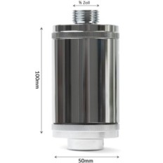 Douchefilter 10 x 5 x 12,7 cm Chrome Waterfilter Sanquell voor badkamer Douche