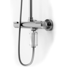Filtro doccia 10 x 5 x 12,7 cm Filtro acqua cromata SanQuardo per bagno Doccia
