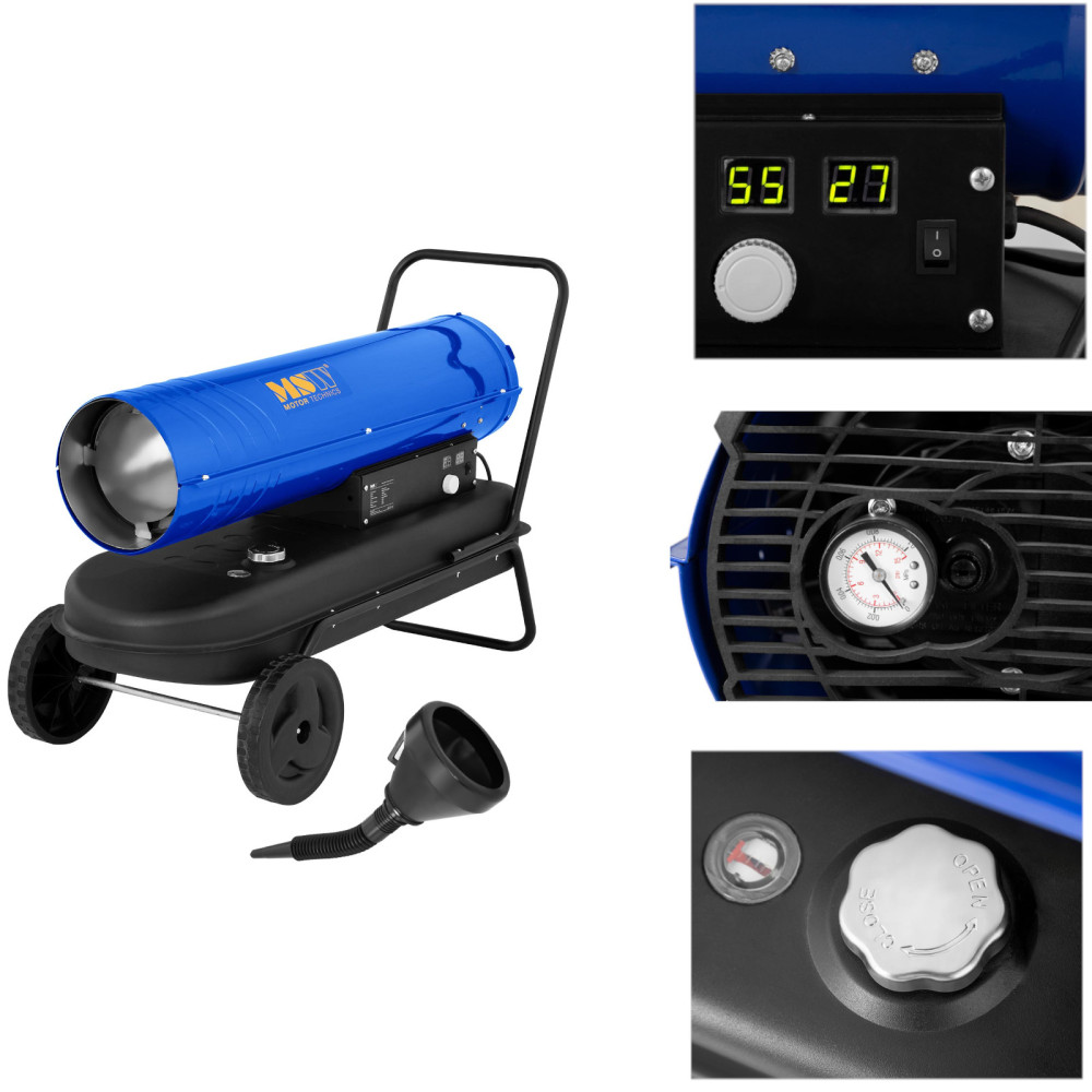 Mobilný ohrievač Olejový ventilátor Olejový olej 50kW