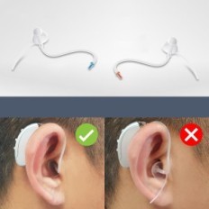 Delmicure 702D 4 Modos de aparelho auditiva dispositivo avançado para melhorar a audição com redução de ruído