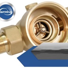 Achterspoeltilter ispring met drukreductiemiddel, 50 micron