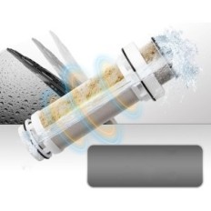 Filtro del risciacquo posteriore ISPRING con riduttore di pressione, 50 micron