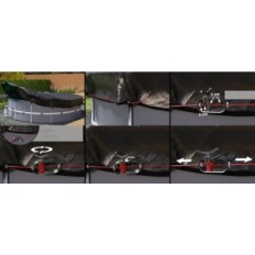 Καλύψτε την πισίνα Poolenfux, 500 - 550 cm (Ø 610 cm), Βάρος 200 g / m²