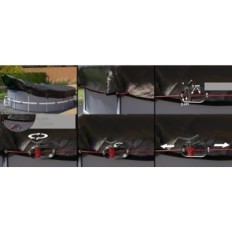 Cubra a piscina POOLENFUX, 500 - 550 cm (ř 610 cm), peso 200 g / m²