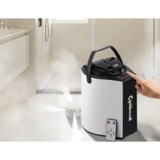 Brugt Portable Steam Steam Bath Cgoldenwall 3 l, til hjemme sauna pilot 10m