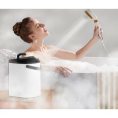 Brugt Portable Steam Steam Bath Cgoldenwall 3 l, til hjemme sauna pilot 10m
