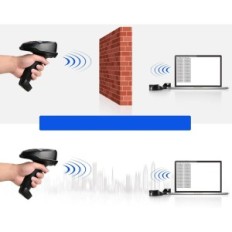 Wireless JRHC 1d 2.2 "vöötkoodi skanner laadimisjaamaga