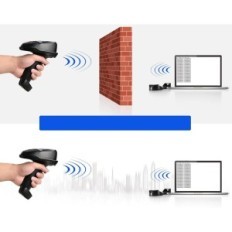 Wireless JRHC 1d 2.2 "vöötkoodi skanner laadimisjaamaga