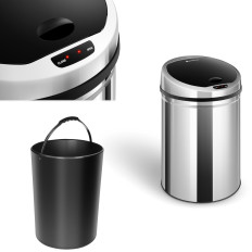 Automatický koš odpadu vozíku odpadu s rozsahem pohybu senzor 30 cm 30 l