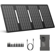 Panel solar plegable Sinkeu, 40W, 15V, 93.8 x 36.5 x 2 cm