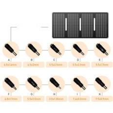 Sammenfoldelig solpanel Sinkeu, 40W, 15V, 93,8 x 36,5 x 2 cm