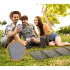 Sammenleggbar Solar Panel Sankeu, 40W, 15V, 93.8 x 36.5 x 2 cm