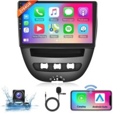 Autoradio Podfo 10 '' CarPlay Android voor Toyota / Peugeota / Citroen