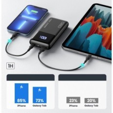 "Power Bank Iniu Bi-B62 45 W, 15000 Mah, PD30 QC4.0, išeina 3 a