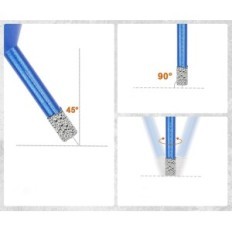 Brschnitt Diamond Drill Set, 10mm 50mm, modrá