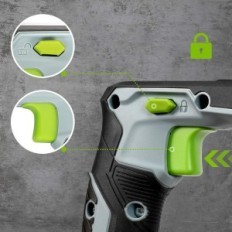 Akumulatorowa piła szablasta WORKPRO 20 V, 4,0 A h, głębokość cięcia 100 mm