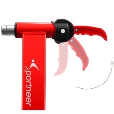 Roller trenér Sportneer pro kolo, 6 režimů, červená