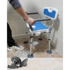 Anythly shower chair, 150 kg, 57 x 37.1 x 15 cm, white