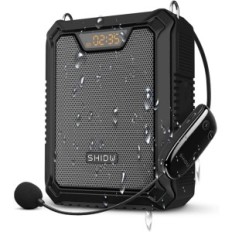 Altavoz portátil Shidu 30 W, Bluetooth, IPX6, 2500mAh, 7.4V, negro