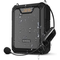 Tragbarer Shidu-Lautsprecher 30 W, Bluetooth, IPX6, 2500mAh, 7,4V, schwarz