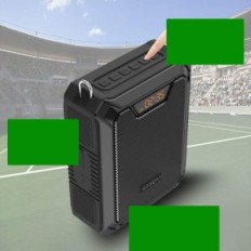 Altavoz portátil Shidu 30 W, Bluetooth, IPX6, 2500mAh, 7.4V, negro