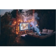 Large projection screen Vercorkin 200 inches, 16: 9