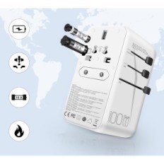 UOUCOO 638FV adaptador, 100W, digite A, para MacBook Pro, iPad, iPhone