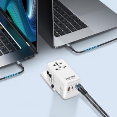 UouCoo 638FV adapter, 100W, upišite A, za MacBook Pro, iPad, iPhone