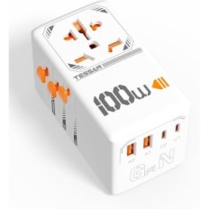 Tessan TS-WTA04, 100W, 250 V, 18W, balta ir oranžinė