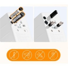 Tessan TS-WTA04, 100W, 250 V, 18W, wit en oranje