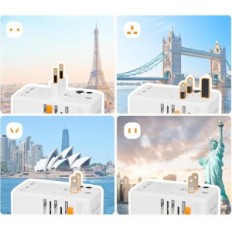 Tessan TS-WTA04, 100W, 250 V, 18W, balta ir oranžinė