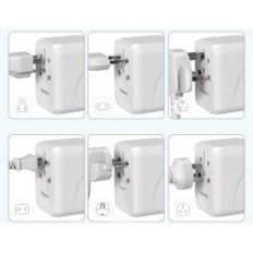 Tessan 635FC adaptér, 2,4A / 12W, 3A / 15W, Biela