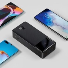 Powerbank Baseus 20W 30000 mAH, 2xUSB / 1xType-C, 1xmicro USB