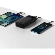 Powerbank Baseus 20W 30000 mAH, 2xUSB / 1xType-C, 1xmicro USB
