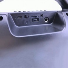 Portable Kimiso KM- S3 Bluetooth 10 hangszóró A fekete vezeték nélküli zenei lejátszó USB