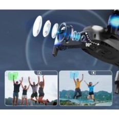 Gebruikte DRON WIPKVIEY TY-T26 met 1080p FPV-camera met 2 batterijen 26-30 min