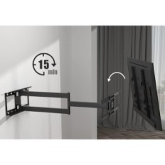 Soporte de pared para Bontec CT139M TV, 32-75 '', 600x400mm, Exposición