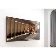 Soporte de pared para Bontec CT139M TV, 32-75 '', 600x400mm, Exposición