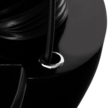 Gabbiano hairdressing wash unit Malaga gold and black — close-up of the cable