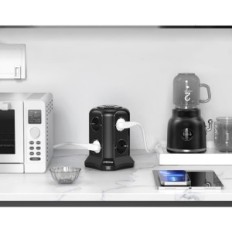 Φίλτρο δικτύου NVEESHOX TP-VB4U8E-C / C / TP-VB4U81-C, USB-C, 4000W, 16A, μαύρο