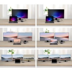 Docking Station Youemie Pro, microSD, VGA 1080p @ 60Hz, HDMI 4K @ 30Hz, USB 3.0