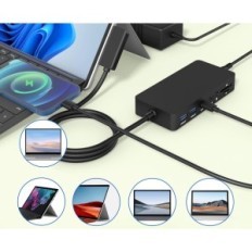 Station d'accueil YEEMIE PRO, microSD, VGA 1080P @ 60Hz, HDMI 4K @ 30Hz, USB 3.0