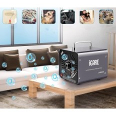 ICARE ózon generátor 30000 Mg / h, 45W, 45 dB, 16,3 x 21,5 x 16 cm, szürke