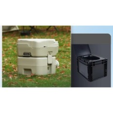 Dartmoor 20l portable toilet, 41.5 x 36.5 x 42 cm