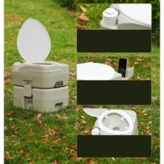 Dartmoor 20l portable toilet, 41.5 x 36.5 x 42 cm