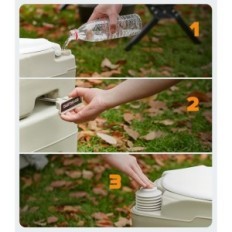 Dartmoor 20l portable toilet, 41.5 x 36.5 x 42 cm